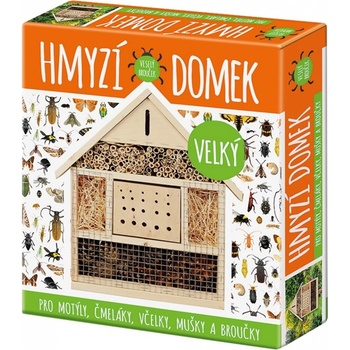 Forestina Hmyzí domek velký dřevo 32 × 9 × 35 cm 26490234