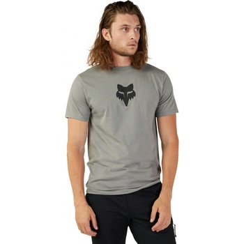 Fox Head Ss Prem Tee Heather Graphite