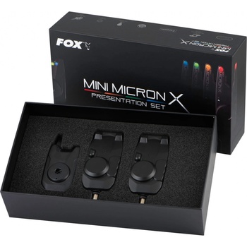 Fox Mini Micron X 2+1 Sada Signalizátorů Černá