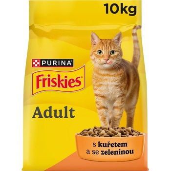 Friskies Adult Cat s kuřecím a zeleninou 10 kg