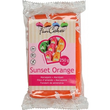 FunCakes Chutný Marcipán 250 g Sunset Orange