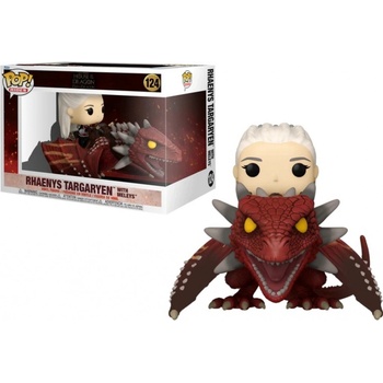 Funko Pop! 124 House of the Dragon Rhaenys Targaryen with Meleys