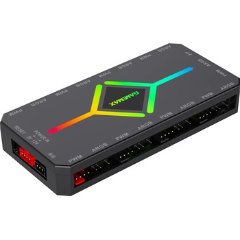 GameMax V4.0 ARGB+PWM HUB BK 1308-1300R0065