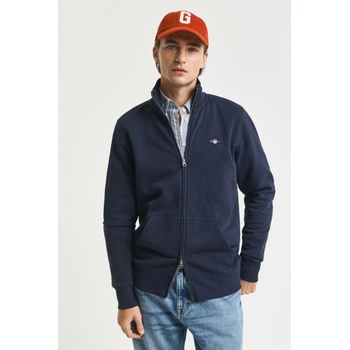 Gant Reg Shield Full zip Sweat Evening blue