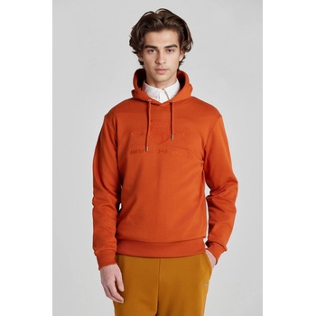 GANT REG TONAL SHIELD Hoodie červená