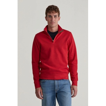 Gant SACKER RIB HALF ZIP červená