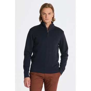 GANT SACKER RIB HALF ZIP modrá