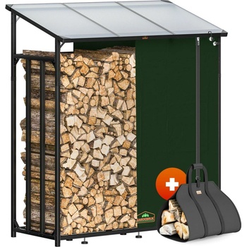 Gardebruk Corina 198x163x70cm antracitová 996571