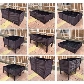 Garden King Modulární vyvýšený záhon MULTIFLEX 37 240 x 40 x 37 VZM96 cm