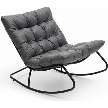 Garden Swing Comfort Mattera G1147 šedé měkké houpací křeslo