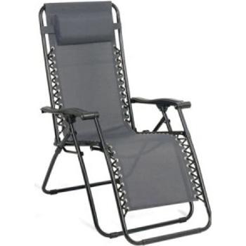 GARDEN Zahradní křeslo Dallas, polohovací, materiál ocel, materiál sedáku/opěrky zad textil