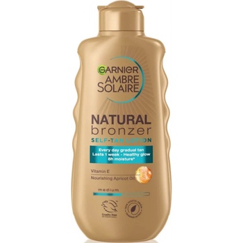 Garnier Ambre Solaire Natural Bronzer Samoopalovací mléko, 200 ml