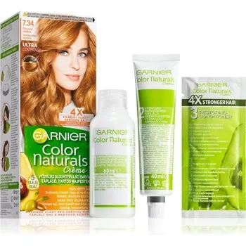 Garnier Color Naturals Créme barva na vlasy 7.34 přirozeně měděná 112 ml