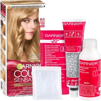 Garnier Color Sensation 8,0 zařivá světlá blond