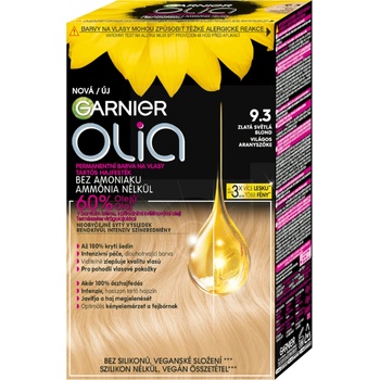 Garnier Olia 9.3 zlatá světlá blond barva na vlasy