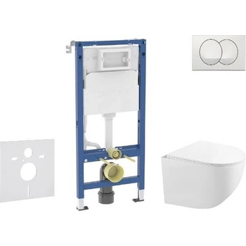 Geberit Duofix s tlačítkem Delta SANI11CA3150B