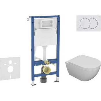 Geberit Duofix s tlačítkem Delta01 SANI11CA3102B