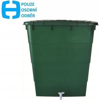 GEOPLAST sud na dešť.vodu 200l PH hranatý s kohoutkem+víko