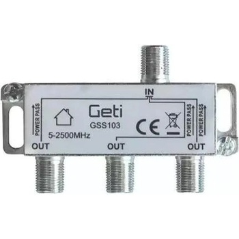 GETI Anténní rozbočovač GSS103 3 výstupy