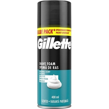 Gillette Pěna na holení Original Sensitive 400 ml