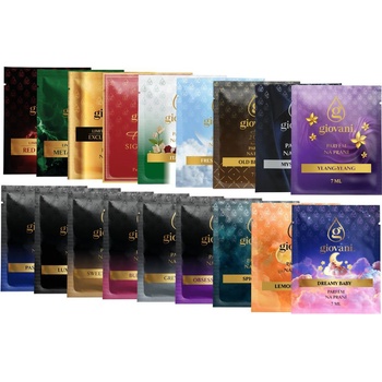 Giovani Koncentrovaný parfém na praní 18 vůní x 7 ml