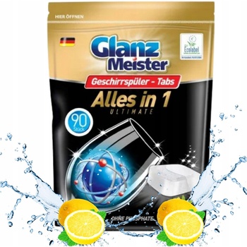 Glanz Meister tablety do myčky Alles in 1 90 ks
