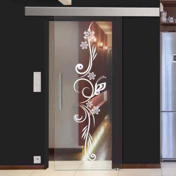 Glasdesign Flower skleněné 775 x 2050 mm