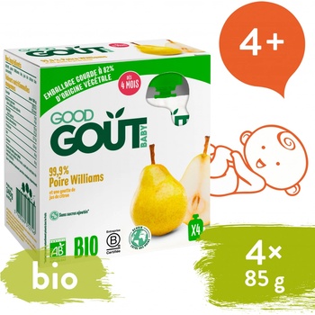 Good Gout BIO Hruška 4 x 85 g