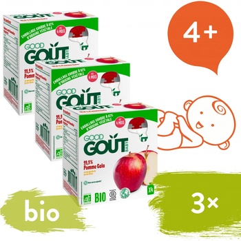 Good Gout BIO Jablko 4 x 85 g