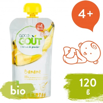 Good Gout BIO kapsička Banán 120 g