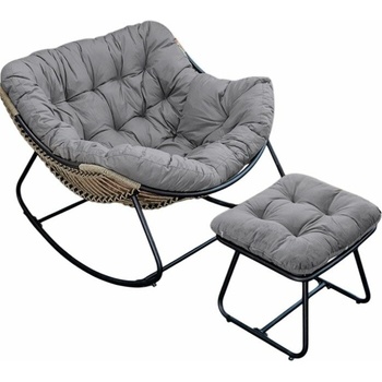 Gordon G1104 s podnožkou na nohy černošedá