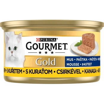 Gourmet Gold cat paštika kuře 85 g