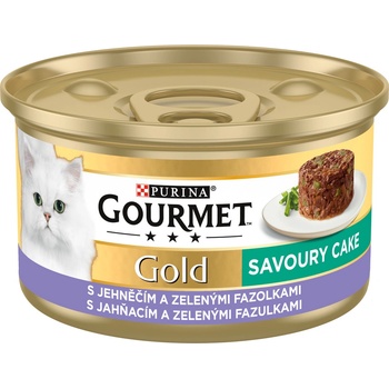 Gourmet Gold Savoury Cake s jehněčím a zelenými fazolkami 85 g