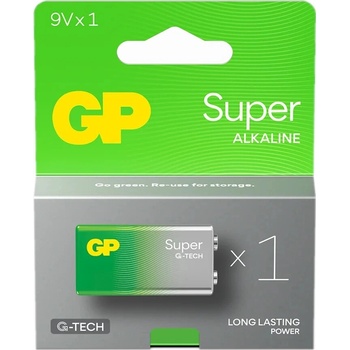 GP Super Alkaline 9V 1ks 0301604AETA-B1