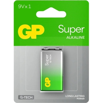 GP SuperAlkaline 9V 1ks 1013501000