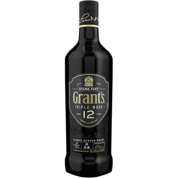 Grants Triple Wood 12y 40% 1 l (holá láhev)