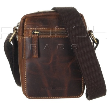 Greenburry kožená taška 1610-25 hnědá