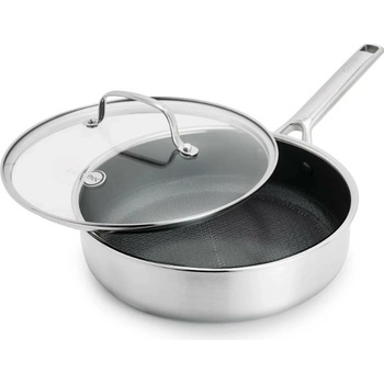GreenPan APEX pánev s poklicí 24 cm, nerezová