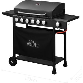 GRILLMEISTER Memphis 6+1
