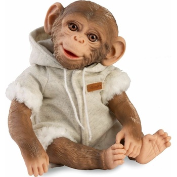 Guca 987 REBORN OPIČKA realistická opička miminko s měkkým látkovým tělem 32 cm