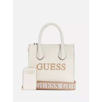 Guess dámská malá kabelka crossbody Caracara bílá