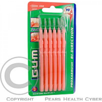 GUM Bi-Direction mezizubní kartáčky 1,2 mm 6 ks