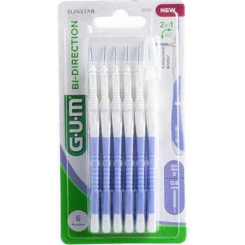 GUM Bi-direction mezizubní kartáčky ISO 0 0,6 mm 6 ks