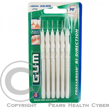 GUM Bi-Direction Ultra mezizubní kartáčky 0,7 mm 6 ks