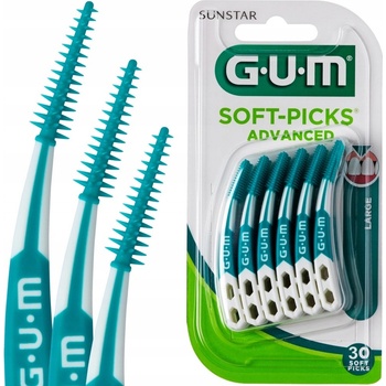 GUM Soft Picks gum. mezizubní kartáčky velké 40 ks