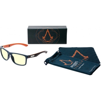 Gunnar INTERCEPT ASSASSIN’S CREED: MIRAGE EDITION černo-oranžové obroučky, jantarová skla INT-18201