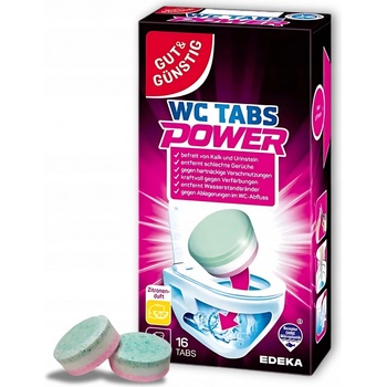 Gut & Günstig WC čistící tablety šumící 16 x 25 g