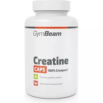 GymBeam Creatine CAPS 100% Creapure 120 kapslí
