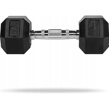GymBeam Hexagon jednoručka 5 kg