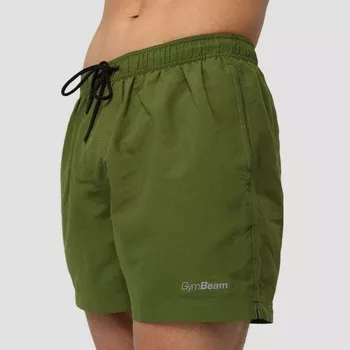 GymBeam pánské plavecké šortky Aruba Green